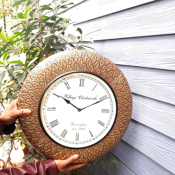 Vintage Wall Clock | Designer Clock - for Living Room & Offices - 18 Inch - ApkaMart
