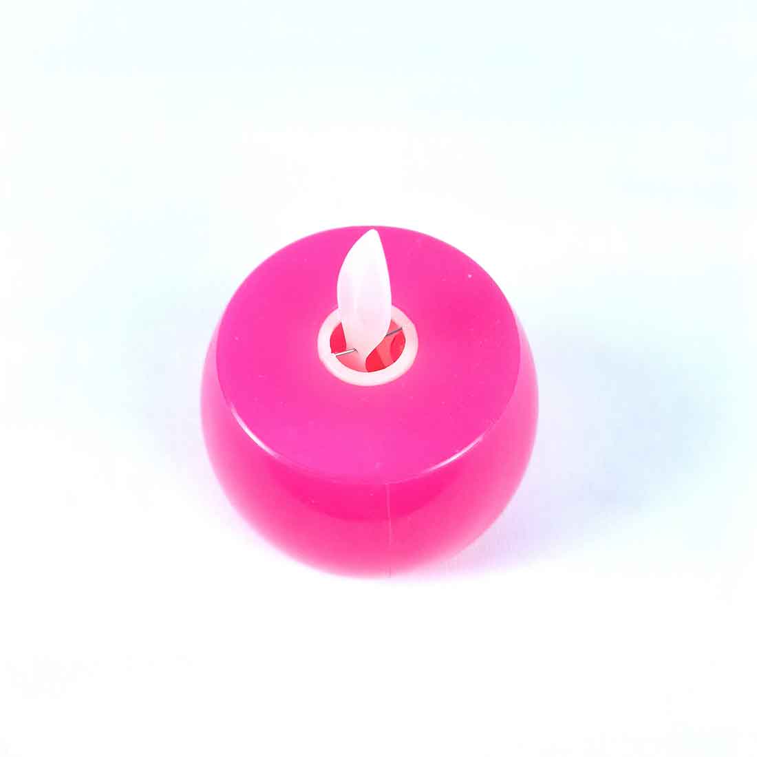 LED Candle -  For Diwali | Christmas | Wedding & Home Decor - 3 Inches - ApkaMart