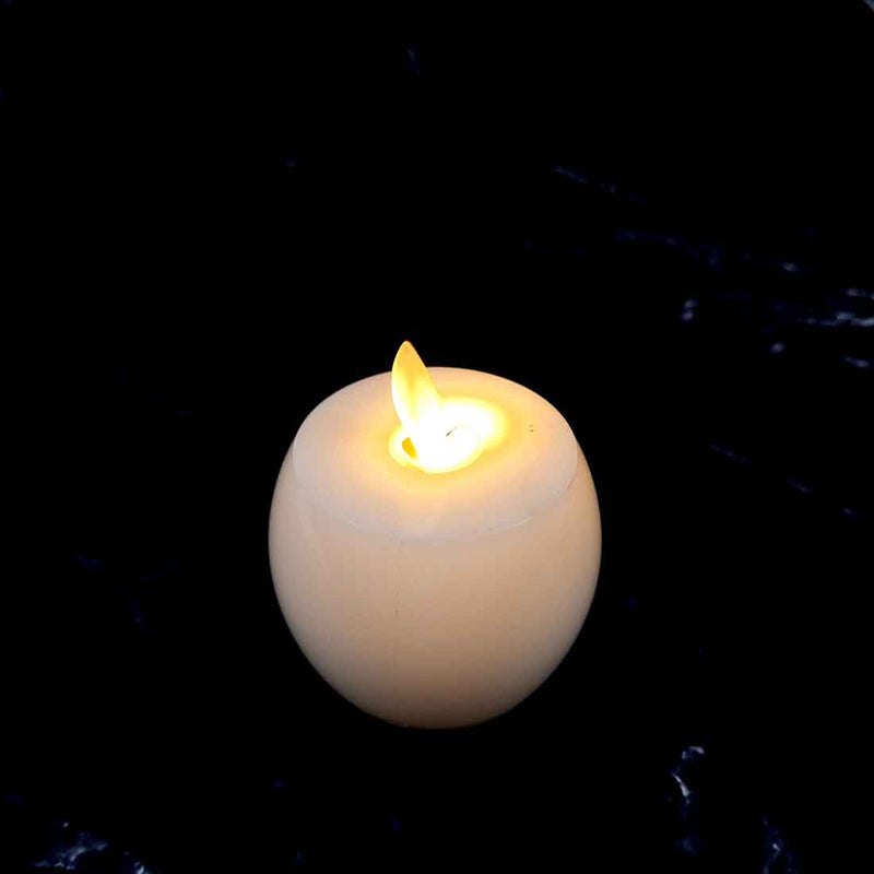 LED Candle - For Diwali & Birthday Decoration -  3 Inches - ApkaMart