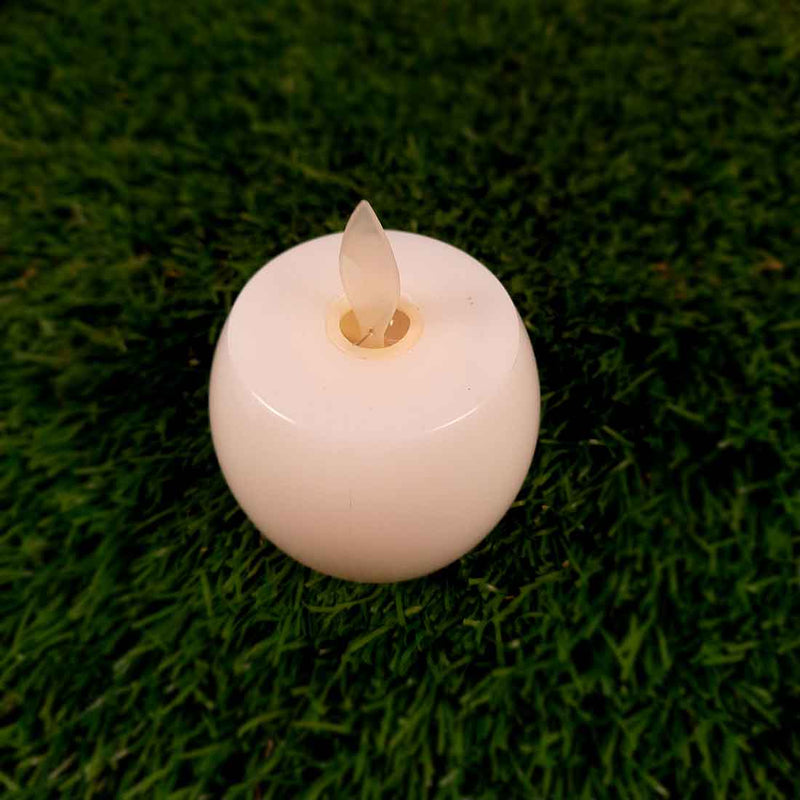 LED Candle - For Diwali & Birthday Decoration -  3 Inches - ApkaMart