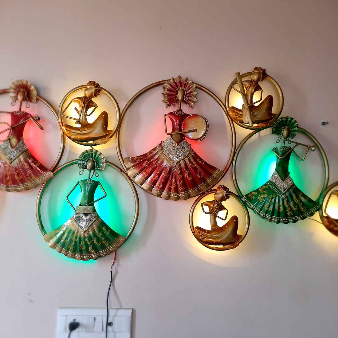 Golden Metal Outdoor Wall Decor, For Home And Office at Rs 50 in Chennai