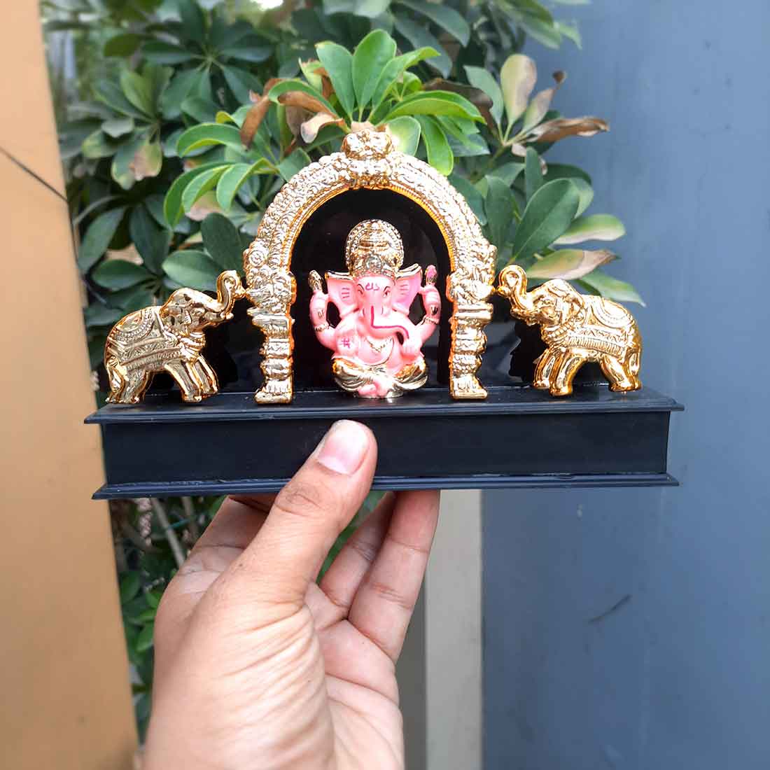 Ganesh Murti | Ganesh Idol for Car Dashboard - 4 Inch - ApkaMart