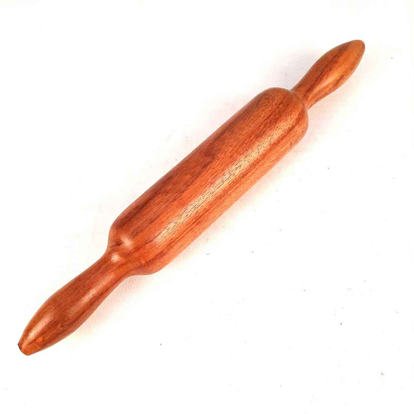 Wooden Rolling Pin - Sheesham Wood Belan for Making Roti Chapati -14 Inch - ApkaMart
