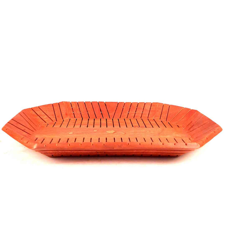 Wooden Serving Tray & Wooden Tea Coaster Set - Combo Set of 2 - ApkaMart