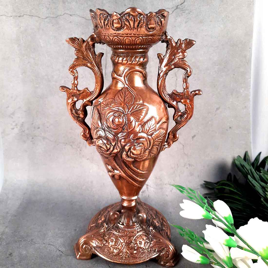Designer Flowe Pot - Decorative Indoor Flower Pot - 15 Inch - ApkaMart