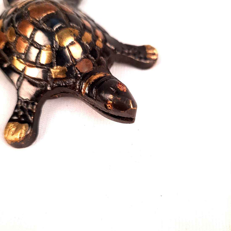 Tortoise Showpiece - For Vastu, Table Decor & Living Room  - 2 Inch - ApkaMart