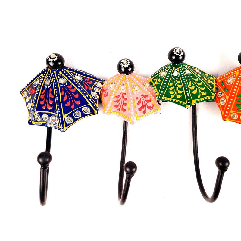 Key Holder for Home | Coat Hooks - Umbrella Design - ApkaMart