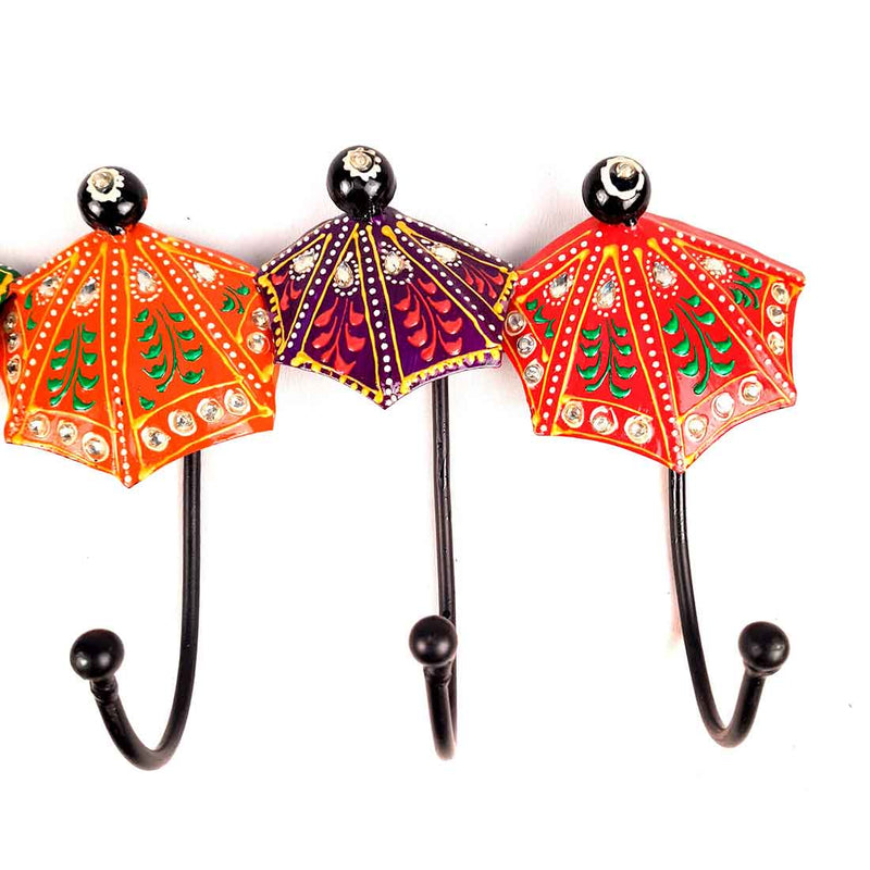 Key Holder for Home | Coat Hooks - Umbrella Design - ApkaMart