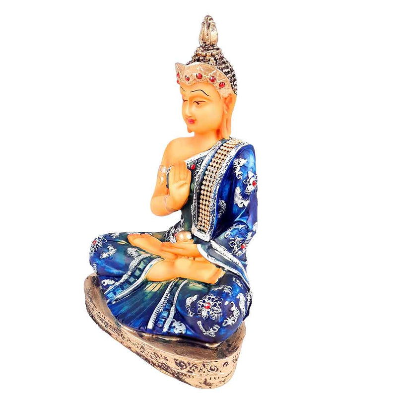 Lord Buddha Statue for Office Decoration - 10 Inches - ApkaMart
