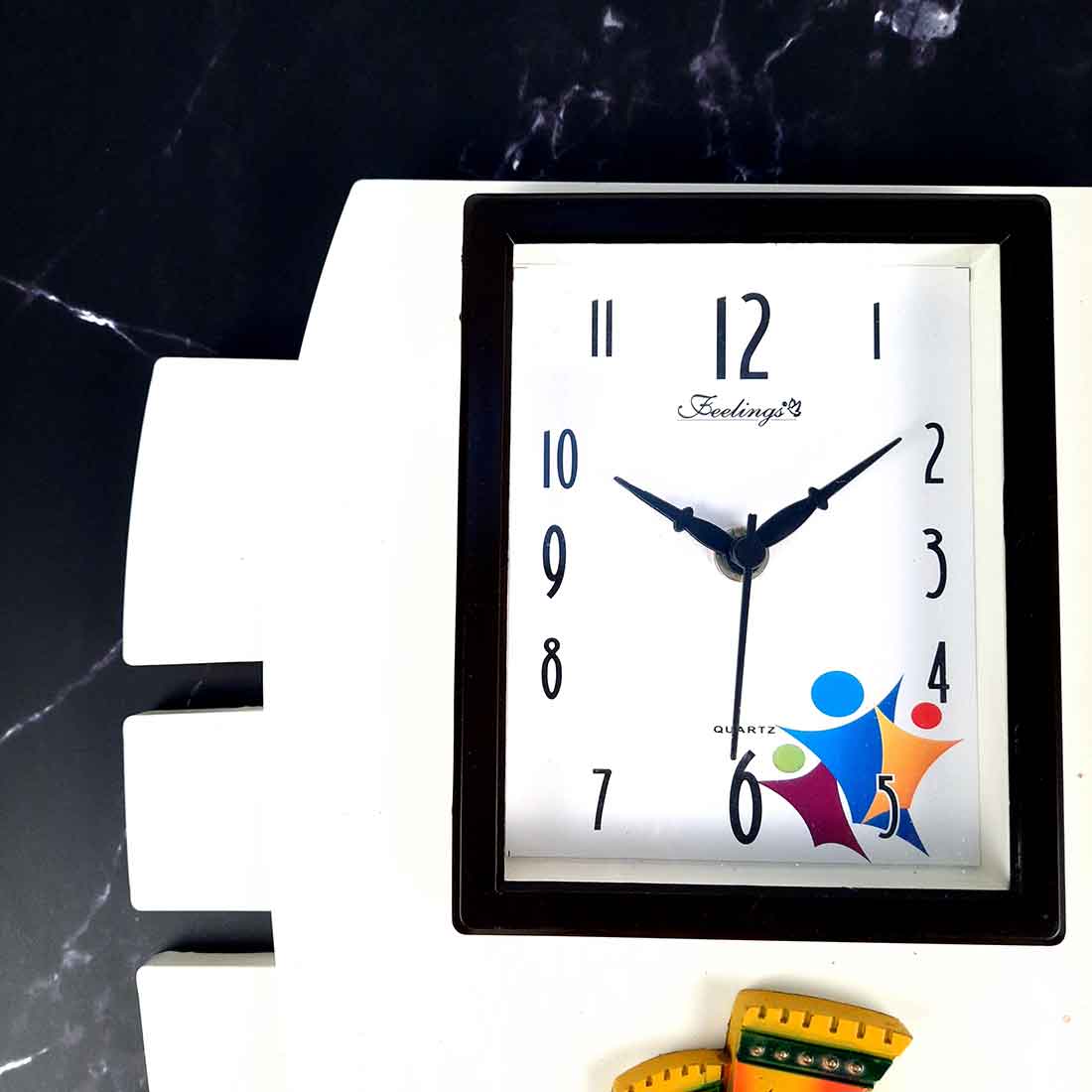 Designer Wall Clock | Wall Clock - For Wedding & Anniversary Gift - 15 Inch - ApkaMart