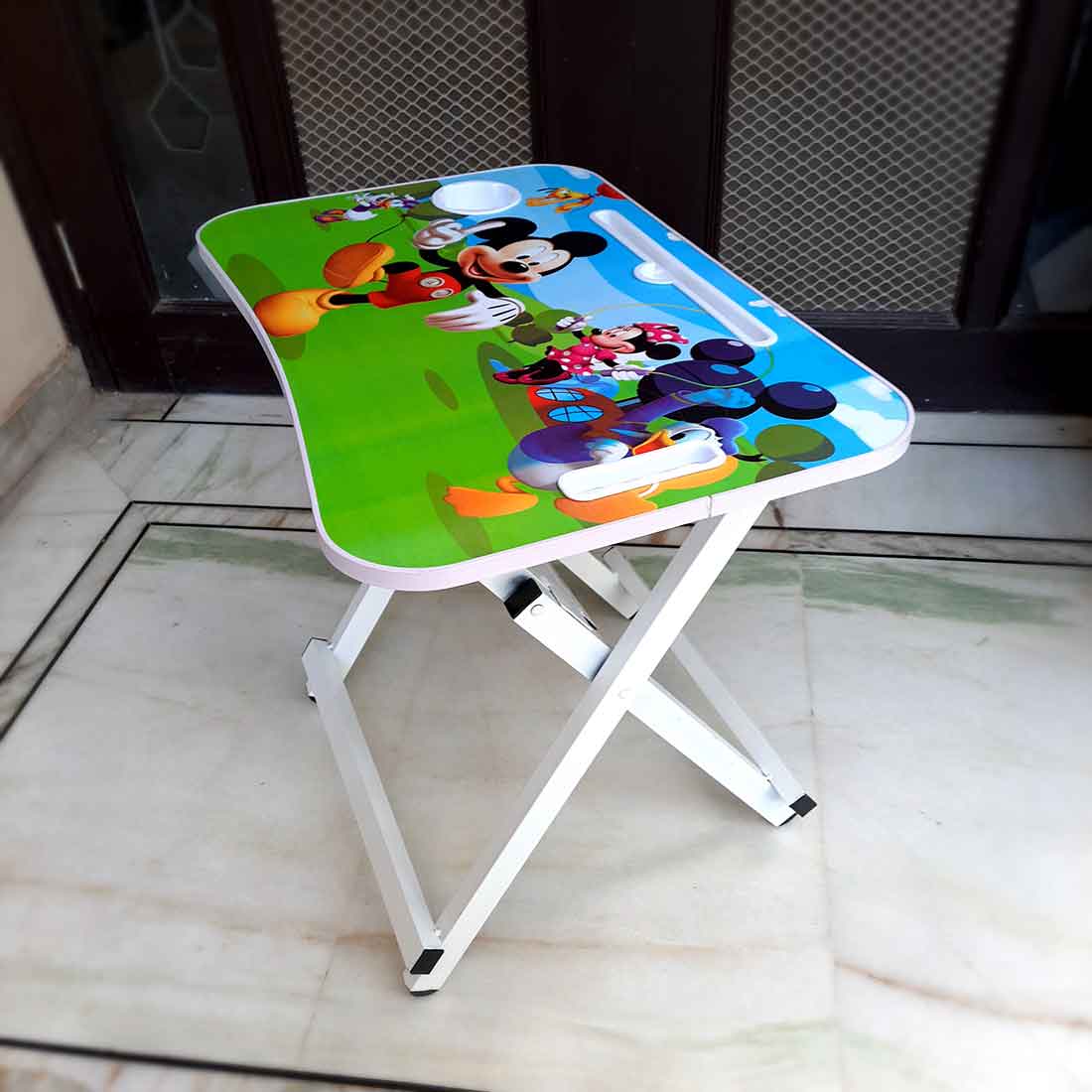 Mickey mouse folding table and chairs best sale