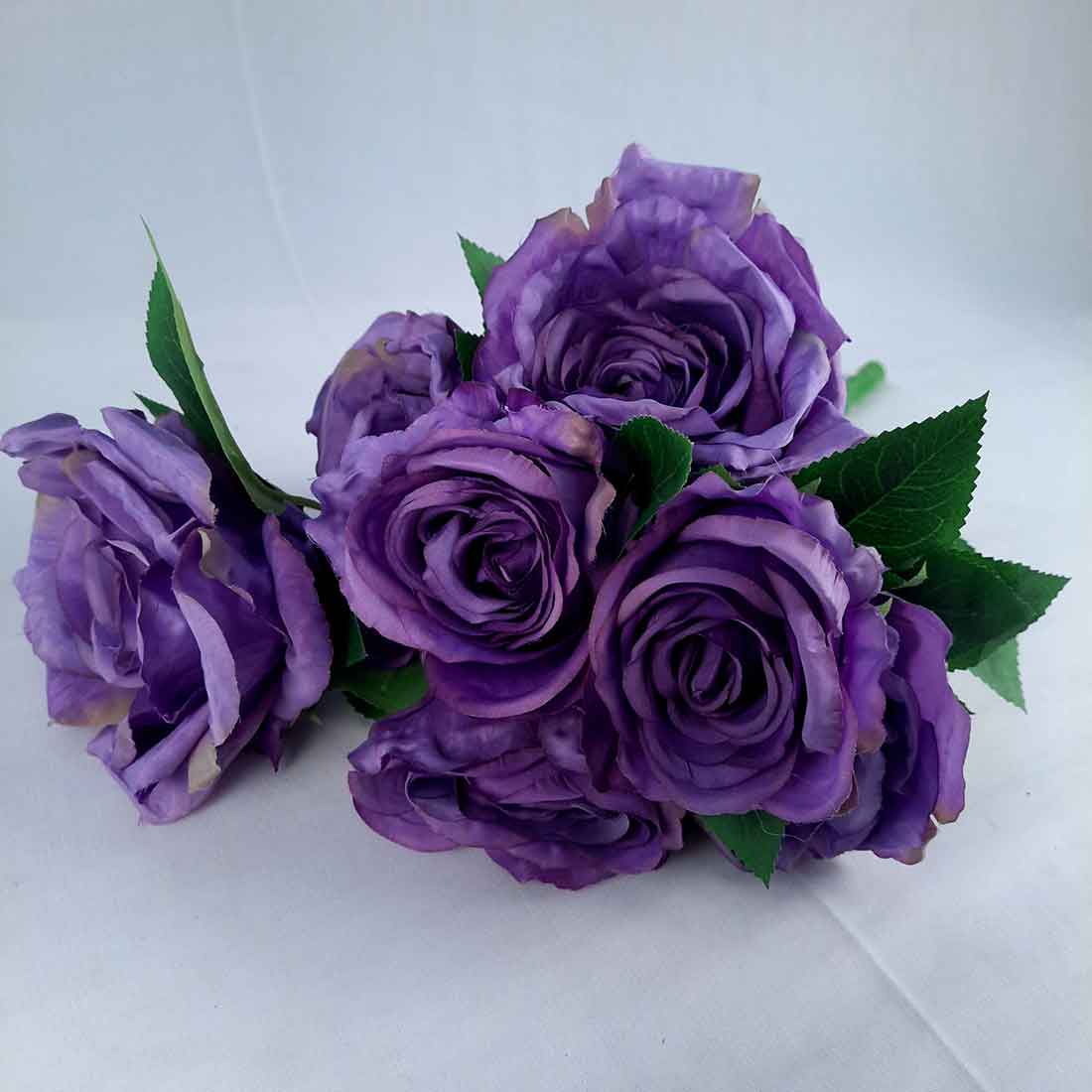 Artificial Flowers Bunch- Apkamart #color_Purple