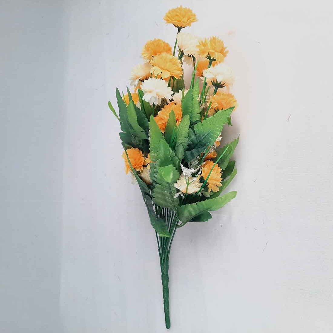 Artificial Flower Bunch- Apkamart #color_Yellow
