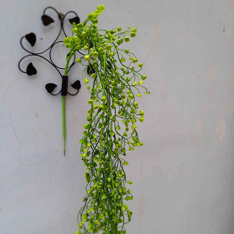 Artificial Plant- Leaf Plant with Metal Stand - For Home & Wall Decor - ApkaMart