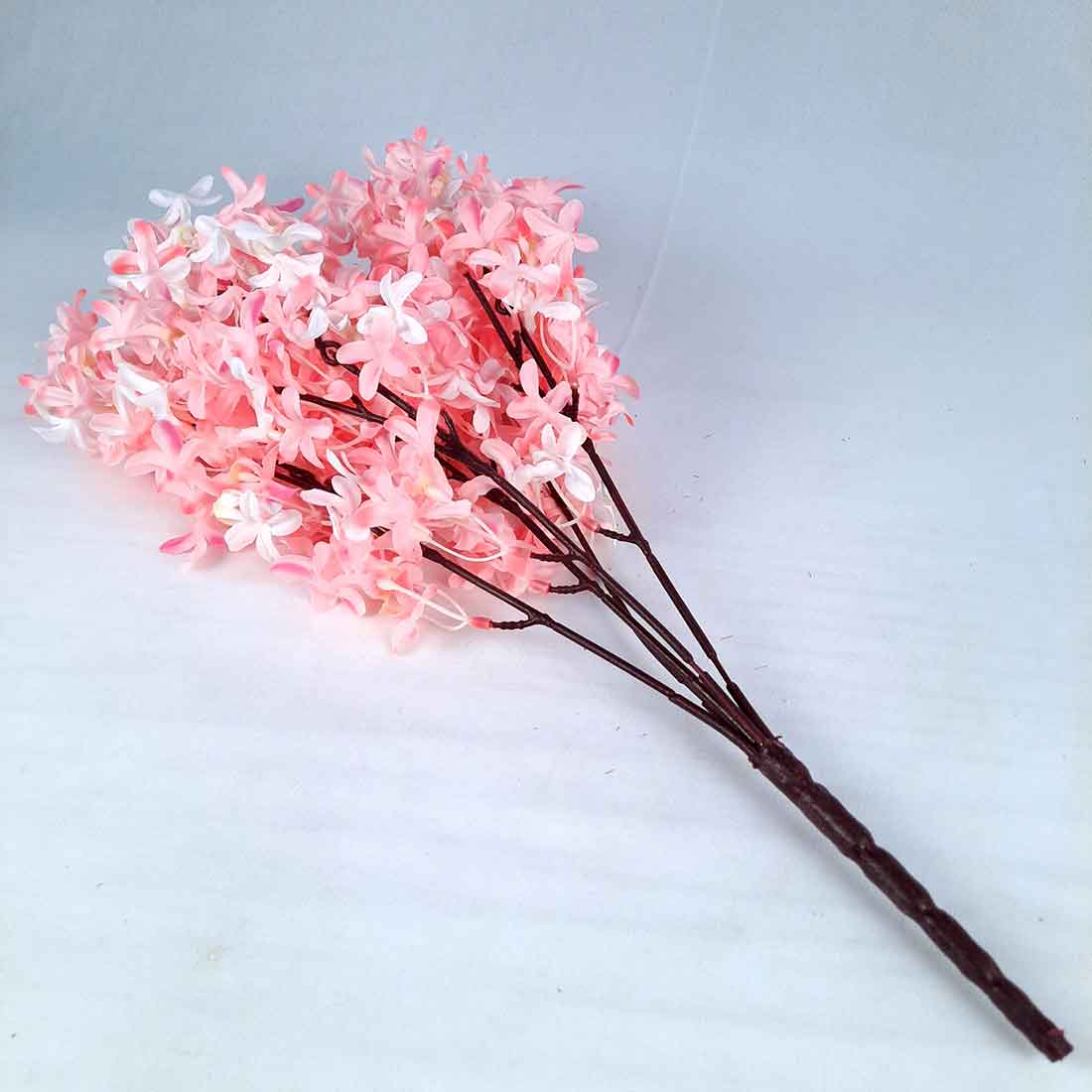 Artificial Flowers Bunch- Apkamart #color_Light Pink