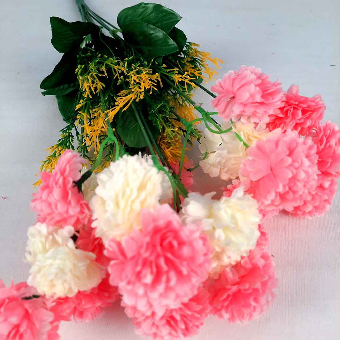 Artificial Flowers Bunch- Apkamart #color_Pink