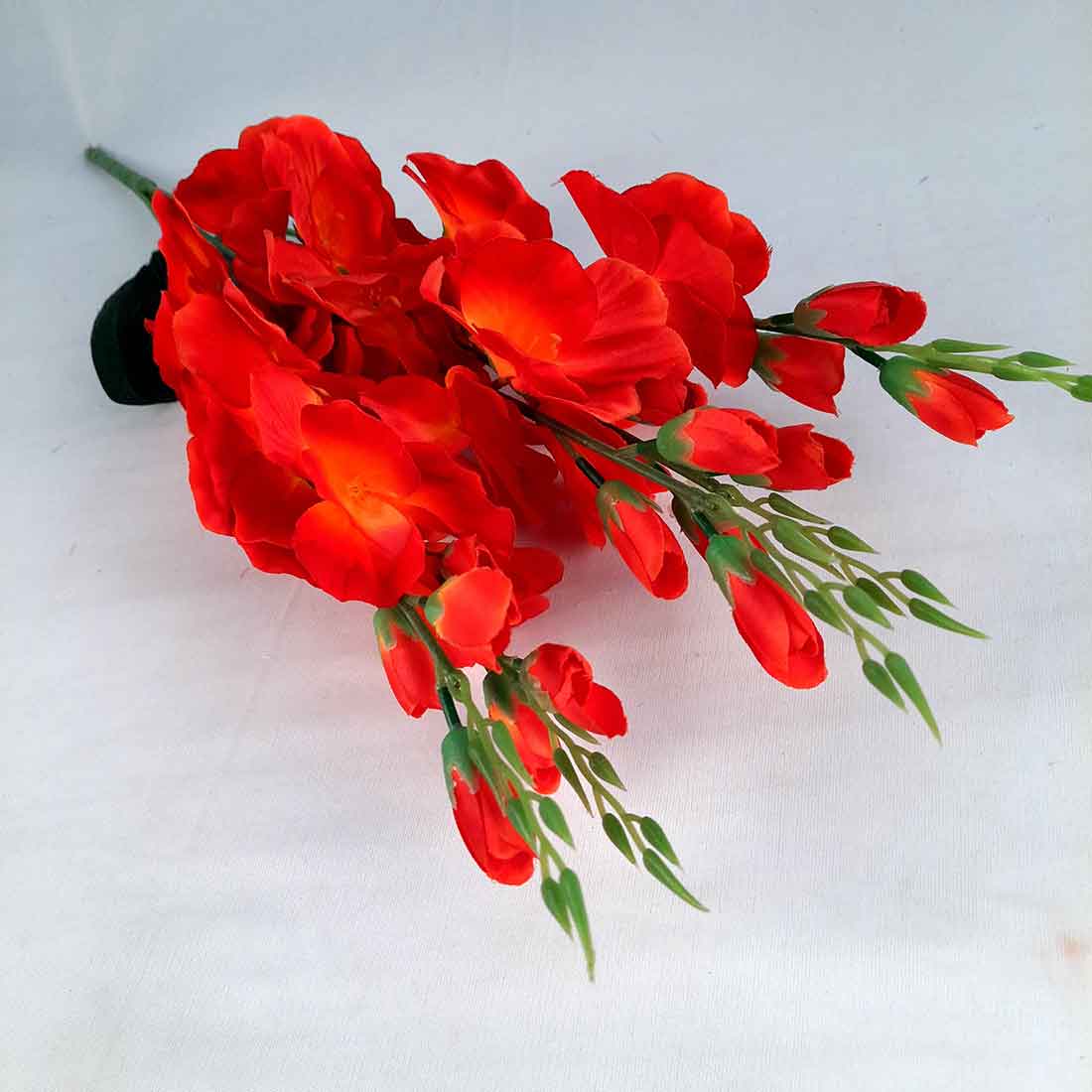 Artificial Flowers Bunch- Apkamart #color_Yellow & Red