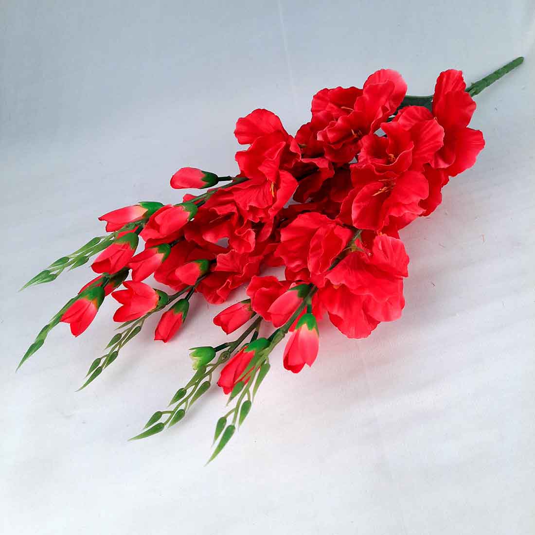 Artificial Flowers Bunch- Apkamart #color_Red