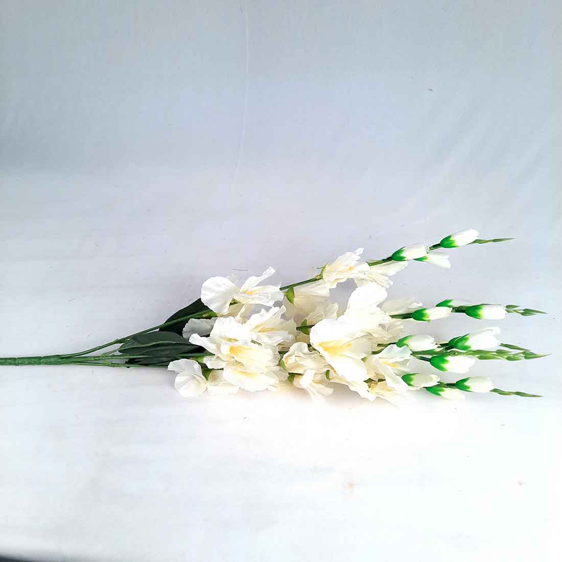 Artificial Flowers Bunch- Apkamart #color_White