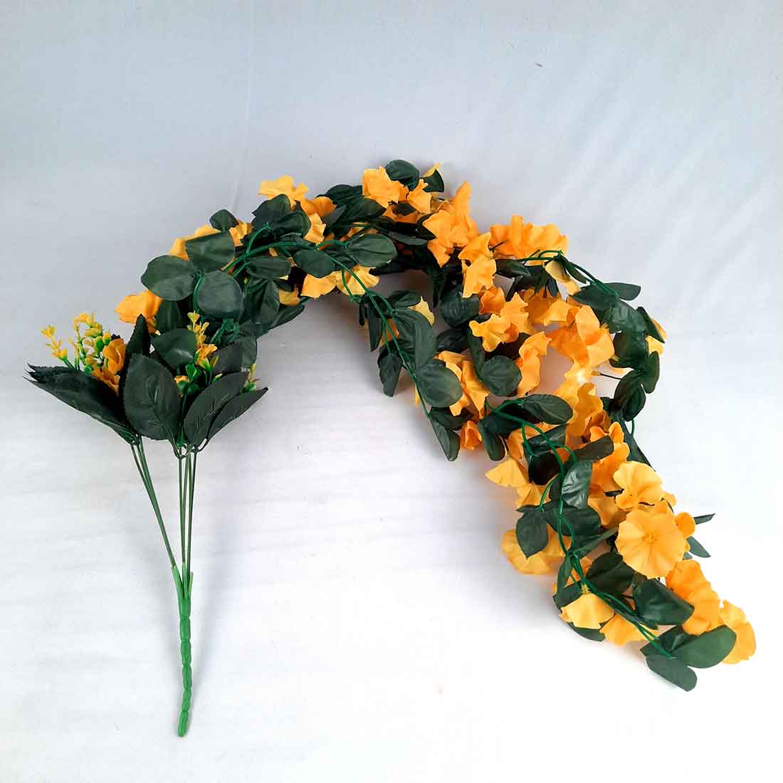 Artificial Wall Hanging Plants- Apkamart #color_Yellow