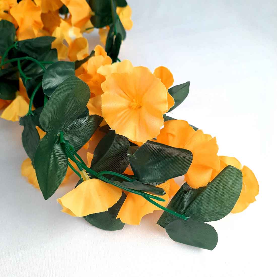 Artificial Wall Hanging Plants- Apkamart #color_Yellow