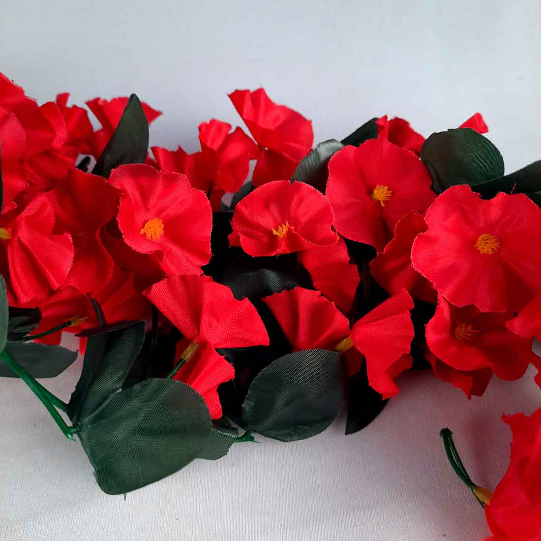 Artificial Wall Hanging Plants- Apkamart #color_Red