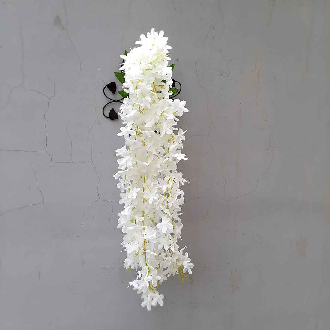 Artificial Wall Hanging Plants- Apkamart #color_White