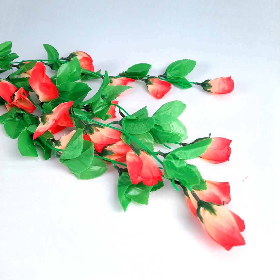 Artificial Wall Hanging Plants- Apkamart #color_Pink & Cream