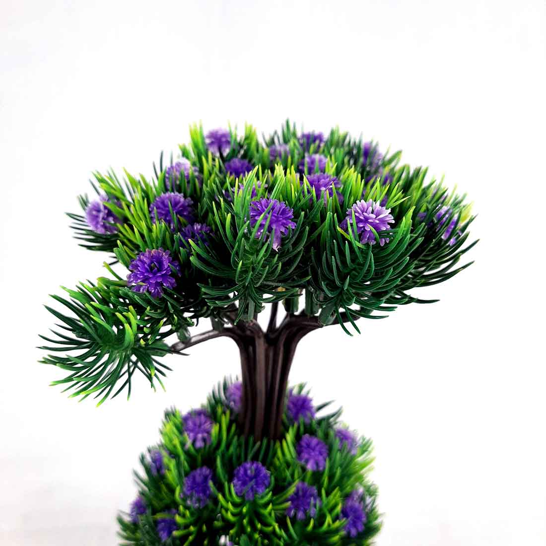 Artificial Plant with Pot- Apkamart #color_Purple