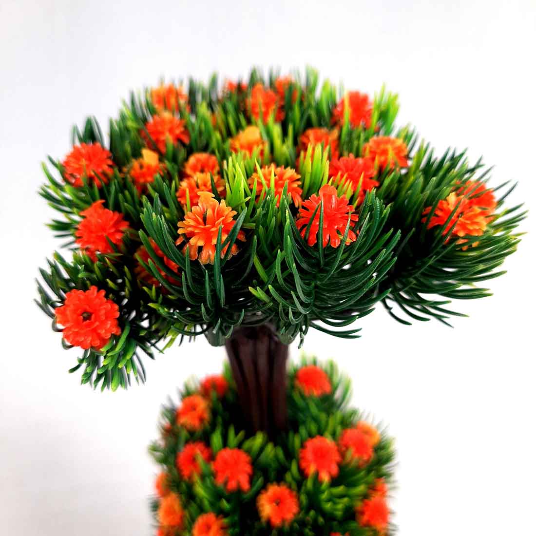 Artificial Plant with Pot- Apkamart #color_Orange