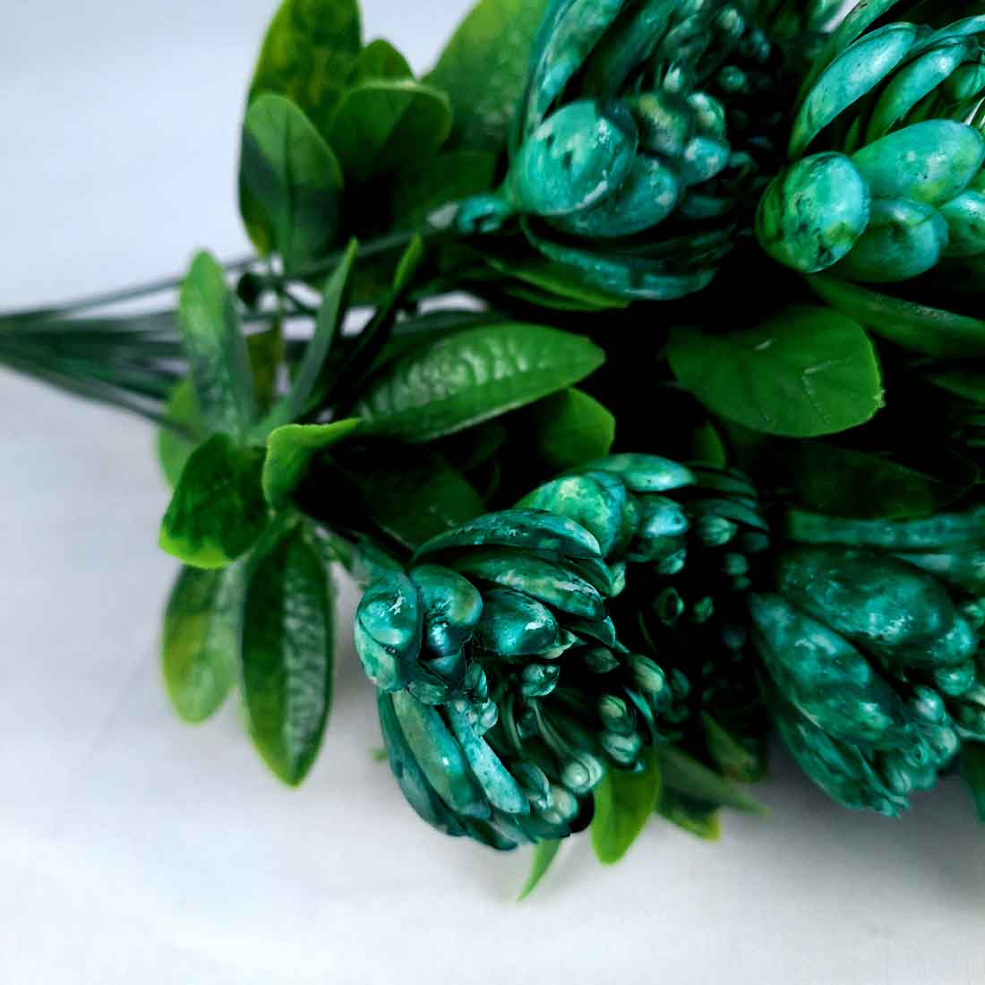 Artificial Flowers Bunch- Apkamart #color_Green