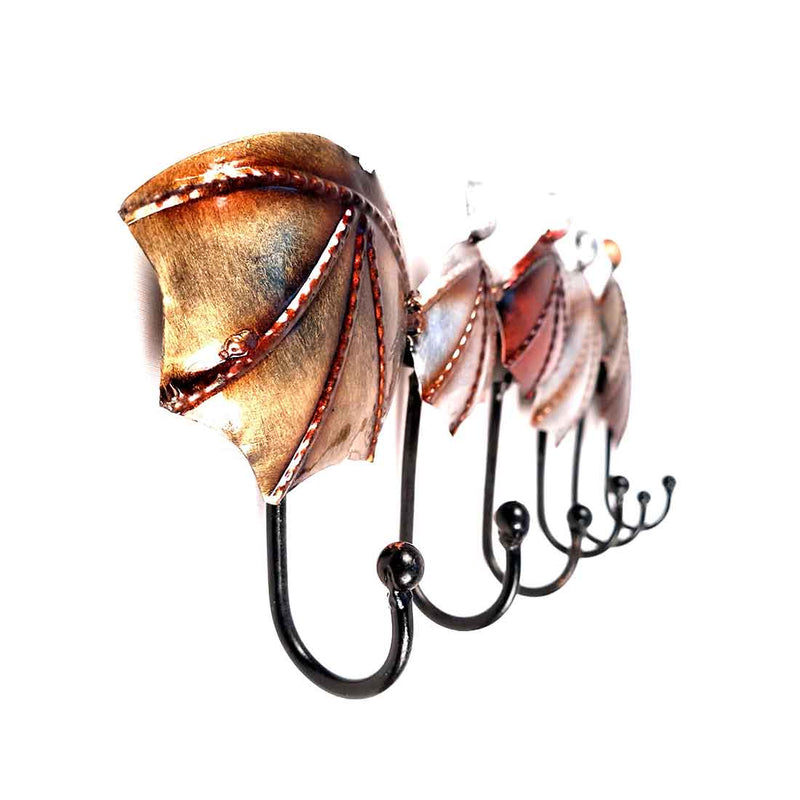 Key Holder for Home | Coat Hooks - Umbrella Design -18 Inch