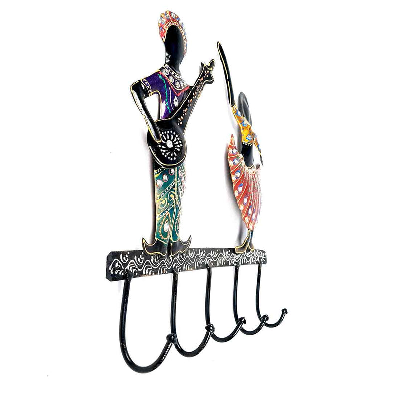 Wall Key Hook | Key Holder - Musician Design - 12 inch