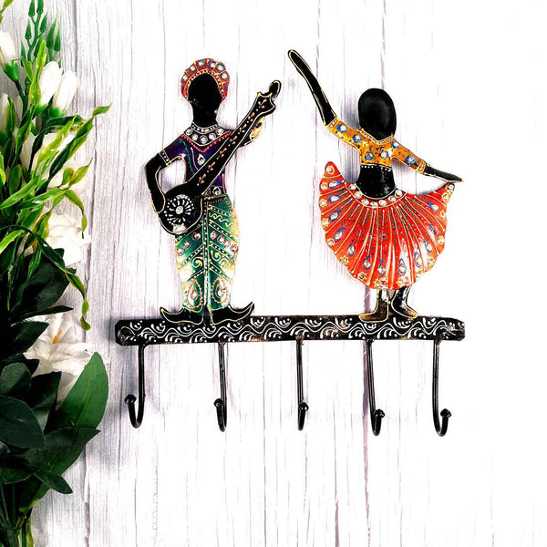 Wall Key Hook | Key Holder - Musician Design - 12 inch