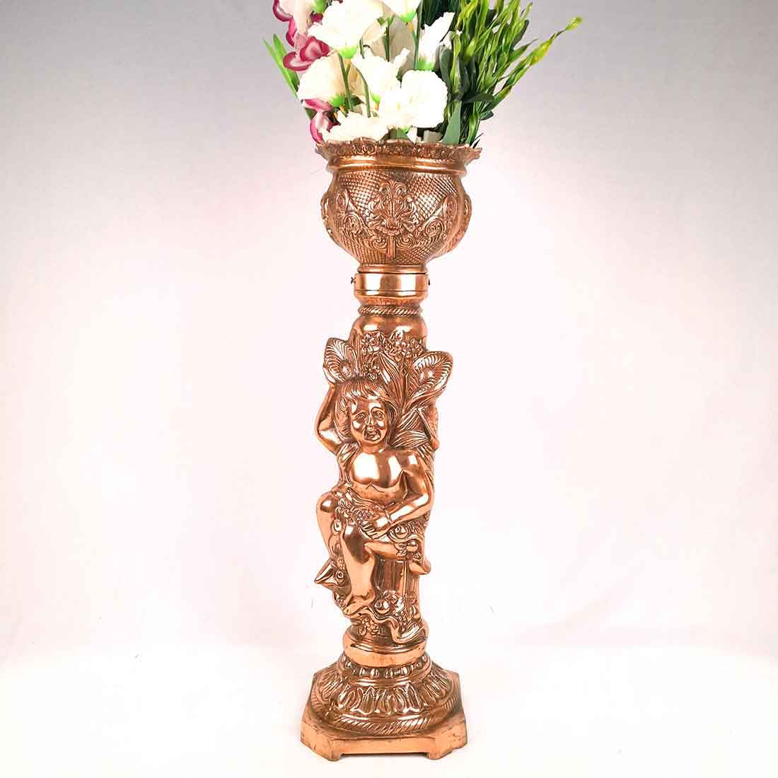 Big Flower Vase - Corner Decor - 25 Inch - ApkaMart