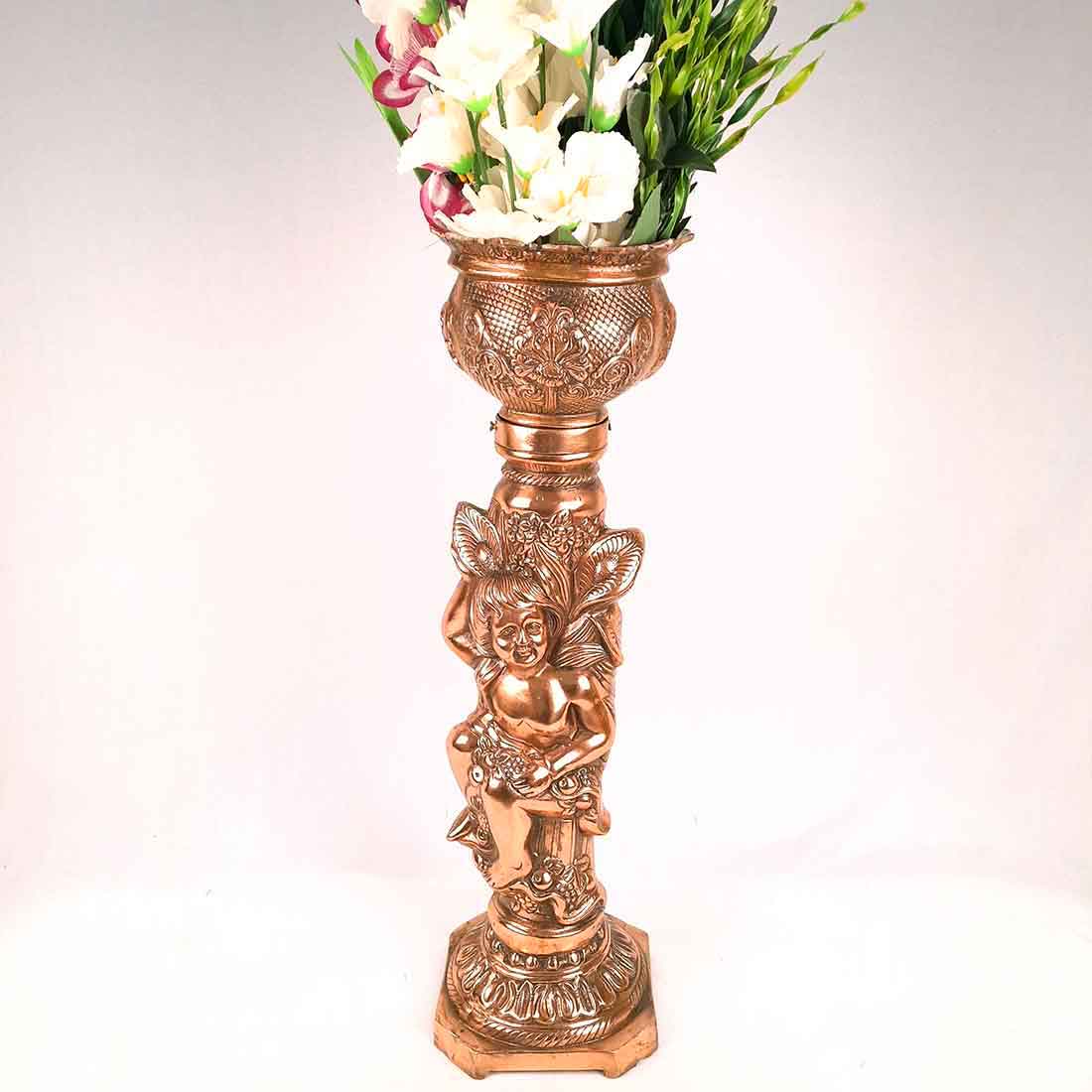 Big Flower Vase - Corner Decor - 25 Inch - ApkaMart