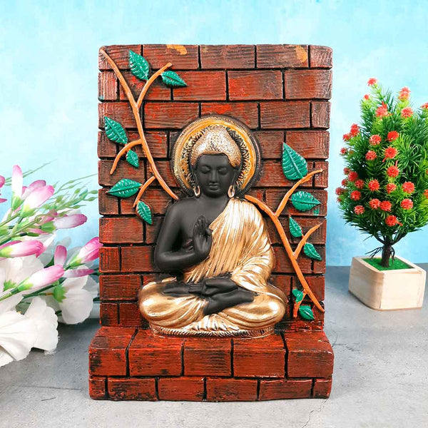 Meditating Buddha Showpiece - for Home Decor & Gifts -Apkamart #Style_Style1