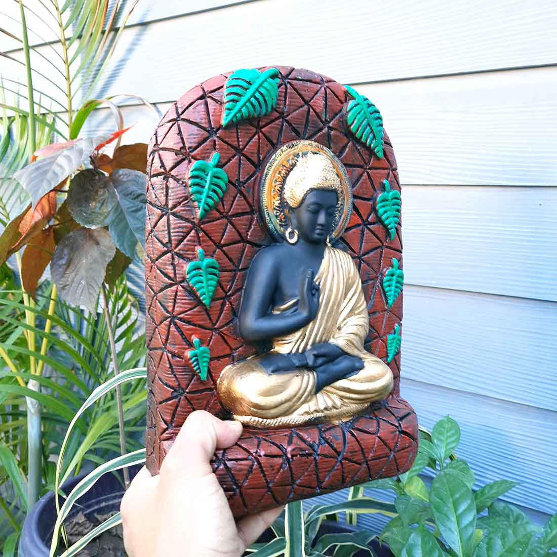 Meditating Buddha Showpiece - for Home Decor & Gifts -Apkamart #Style_Style4