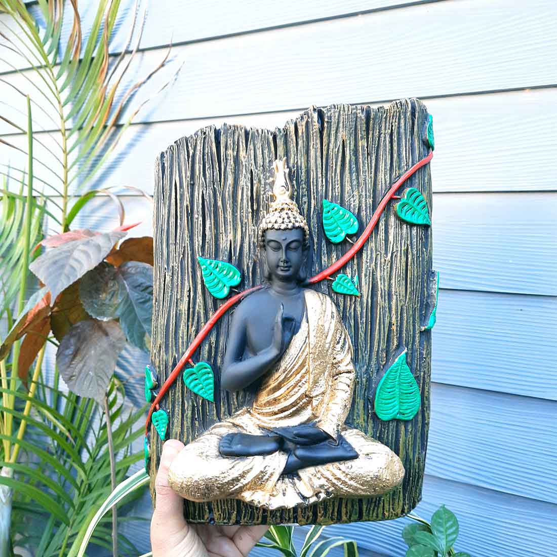 Meditating Buddha Showpiece - for Home Decor & Gifts -Apkamart #Style_Style2