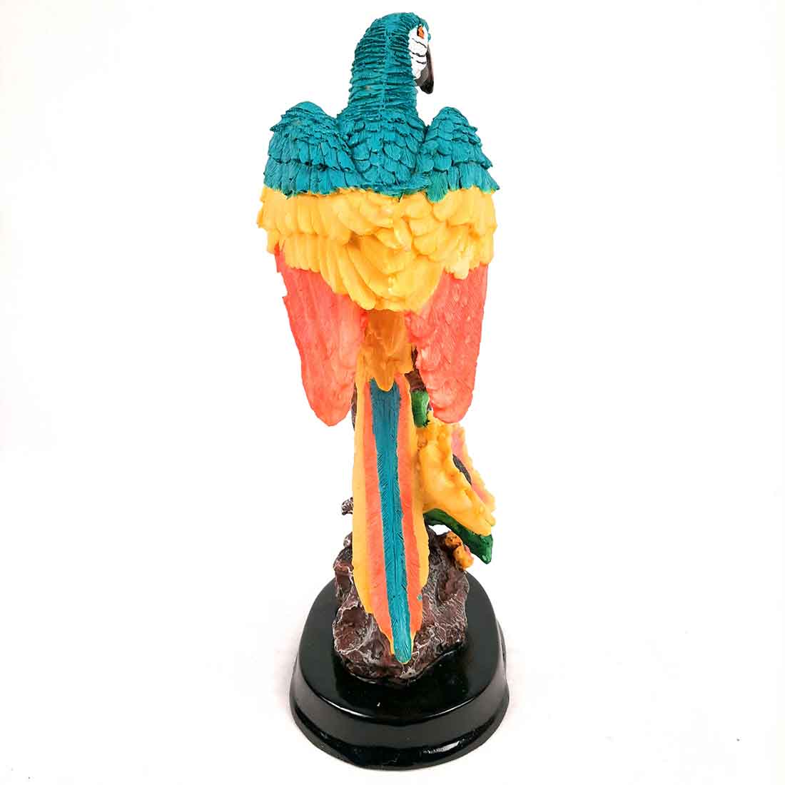 Decorative Parrot Showpiece - For Home, Table, Graden Decor & Gifts - 13 Inch - Apkamart #Color_Light Blue