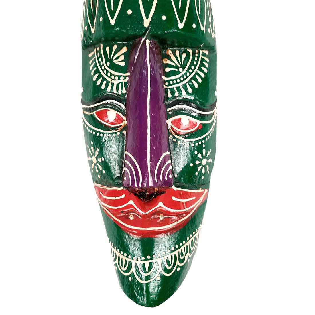 African Wall Mask | Tribal Mask - for Wall Decor & Home Decor - 12 Inch