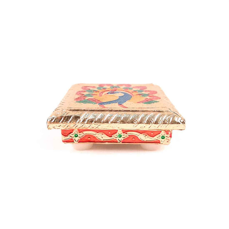 Pooja Chowki - For Sitting, Puja & Home Decor - Pack of 4 - ApkaMart