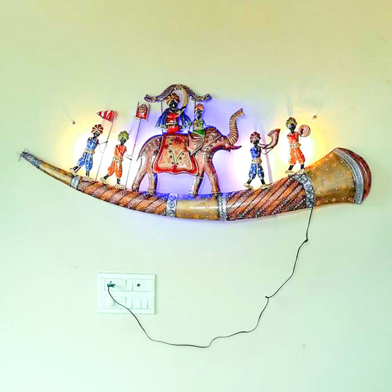 Handmade Home Decor - LED Wall Hanging - 53 Inches - ApkaMart