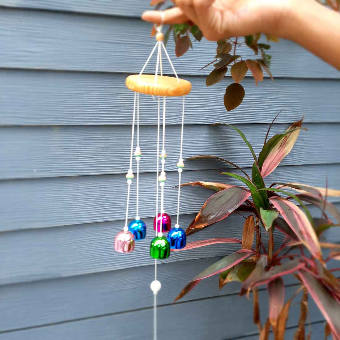 Wind Chime - for Garden Decoration & Wall Hanging - 22 Inch - ApkaMart