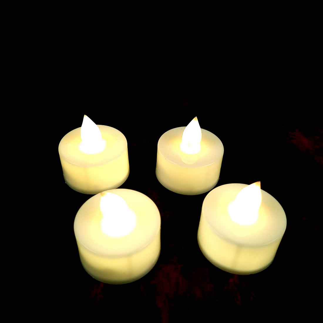 LED Candles - For Table & Home Decor -Set of 4 - ApkaMart