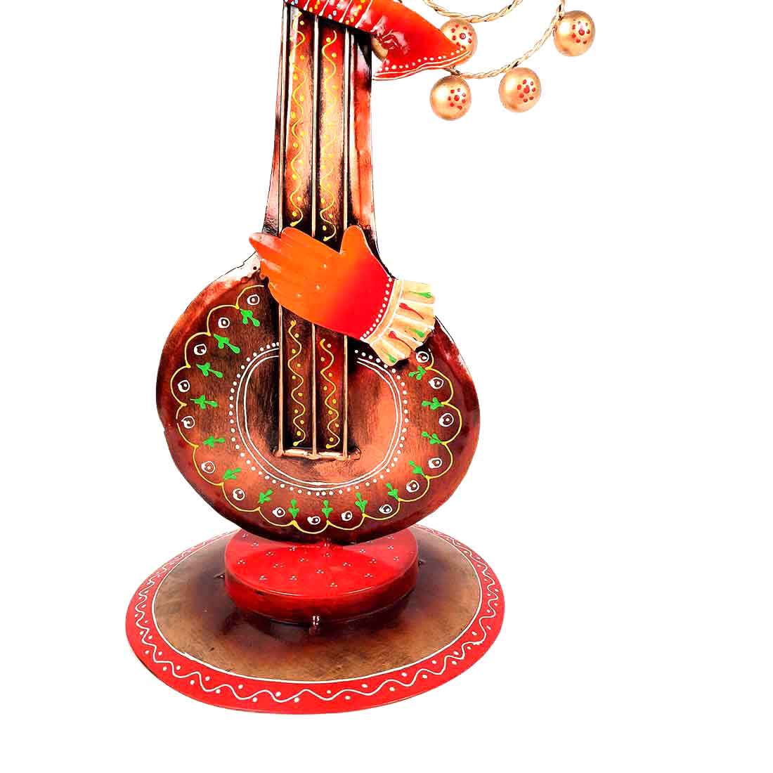Ganesh Showpiece - Decorative Showpiece for Table & Office Decor - 20 Inch - ApkaMart #Color_Red