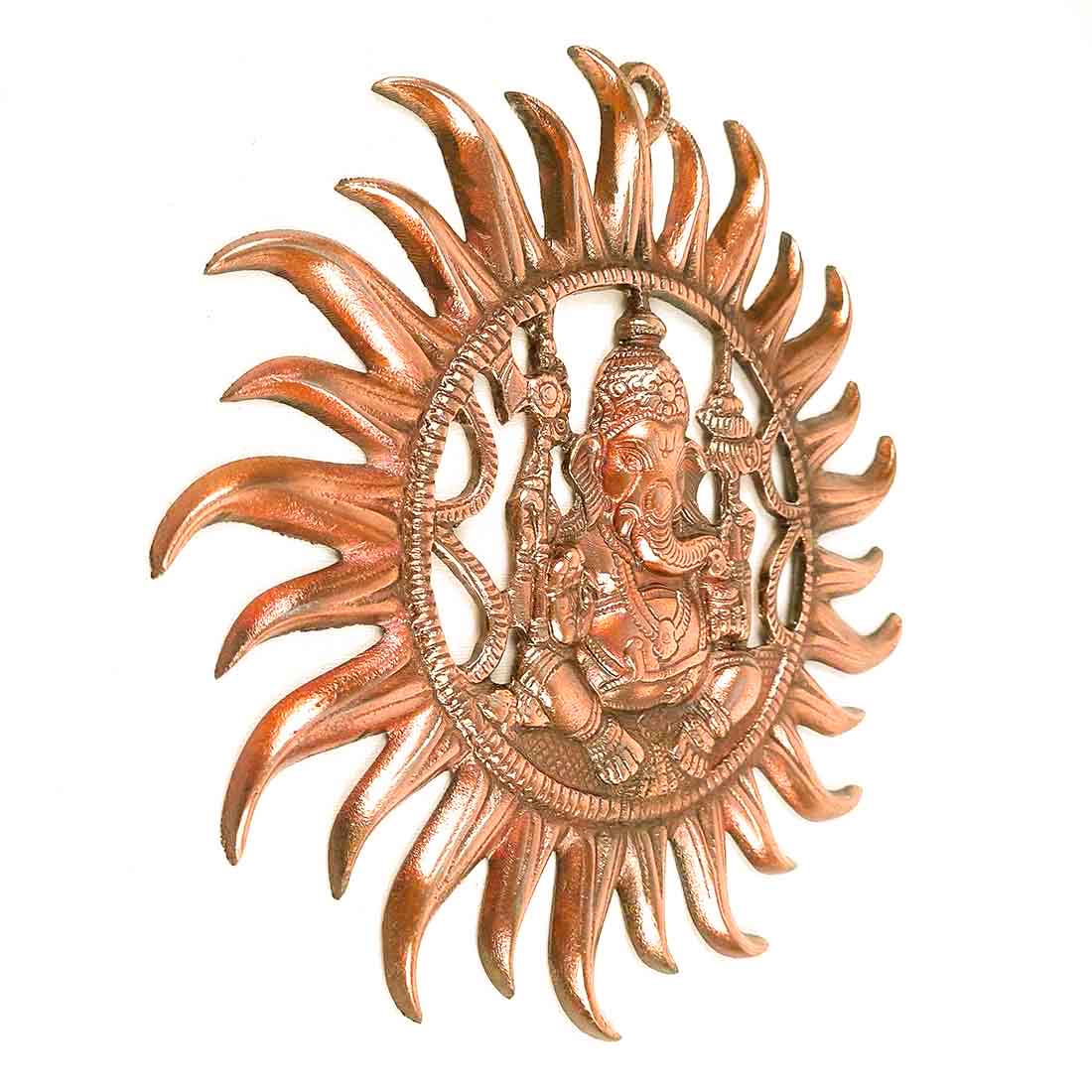 Ganesh Wall Hanging - For Home, Puja & Wall Decor - 11 Inch