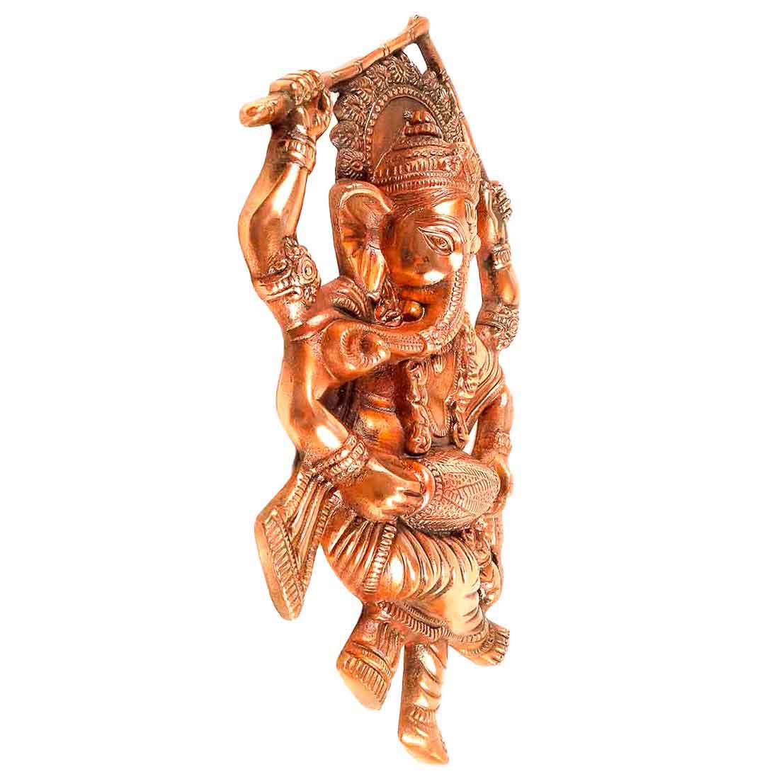 Lord Ganesh in Dancing Pose- Wall Hanging 20 Inch - ApkaMart