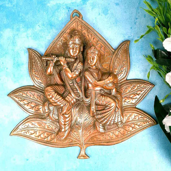 Brass statue villa Radha Krishna Large Brass Figurine Hindu God Statue,  Height : 15 In Decorative Showpiece - 38.3 cm Price in India - Buy Brass  statue villa Radha Krishna Large Brass