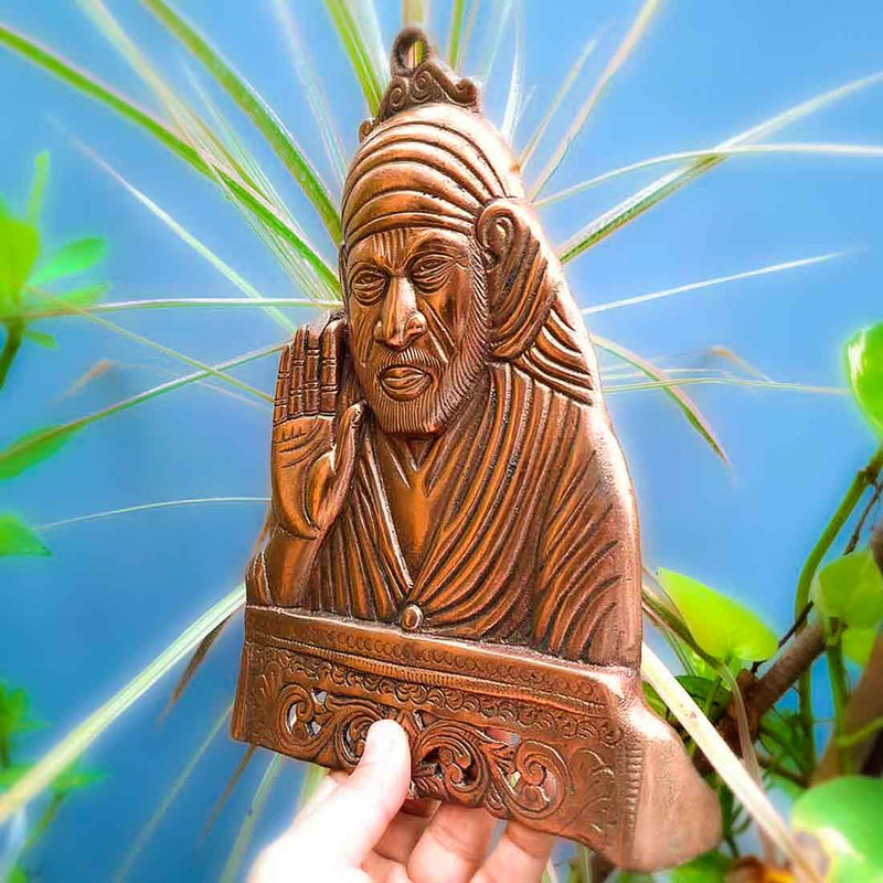 Wall Decor for Living Room | Sai Baba Wall Art - 10 Inch - ApkaMart